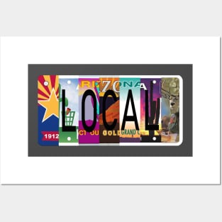Arizona Local, License Plates Posters and Art